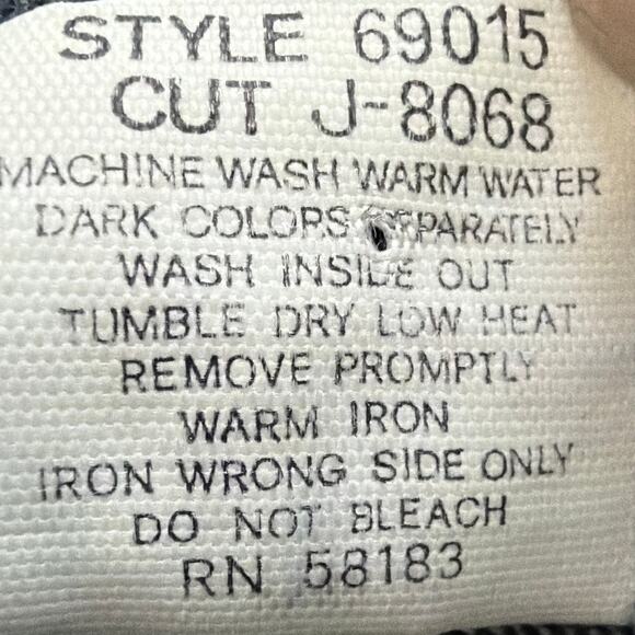 Vintage 80s Sasson Jeans Black Tapered Five Pocket High Rise Retro Denim SZ 11JR - Picture 10 of 10